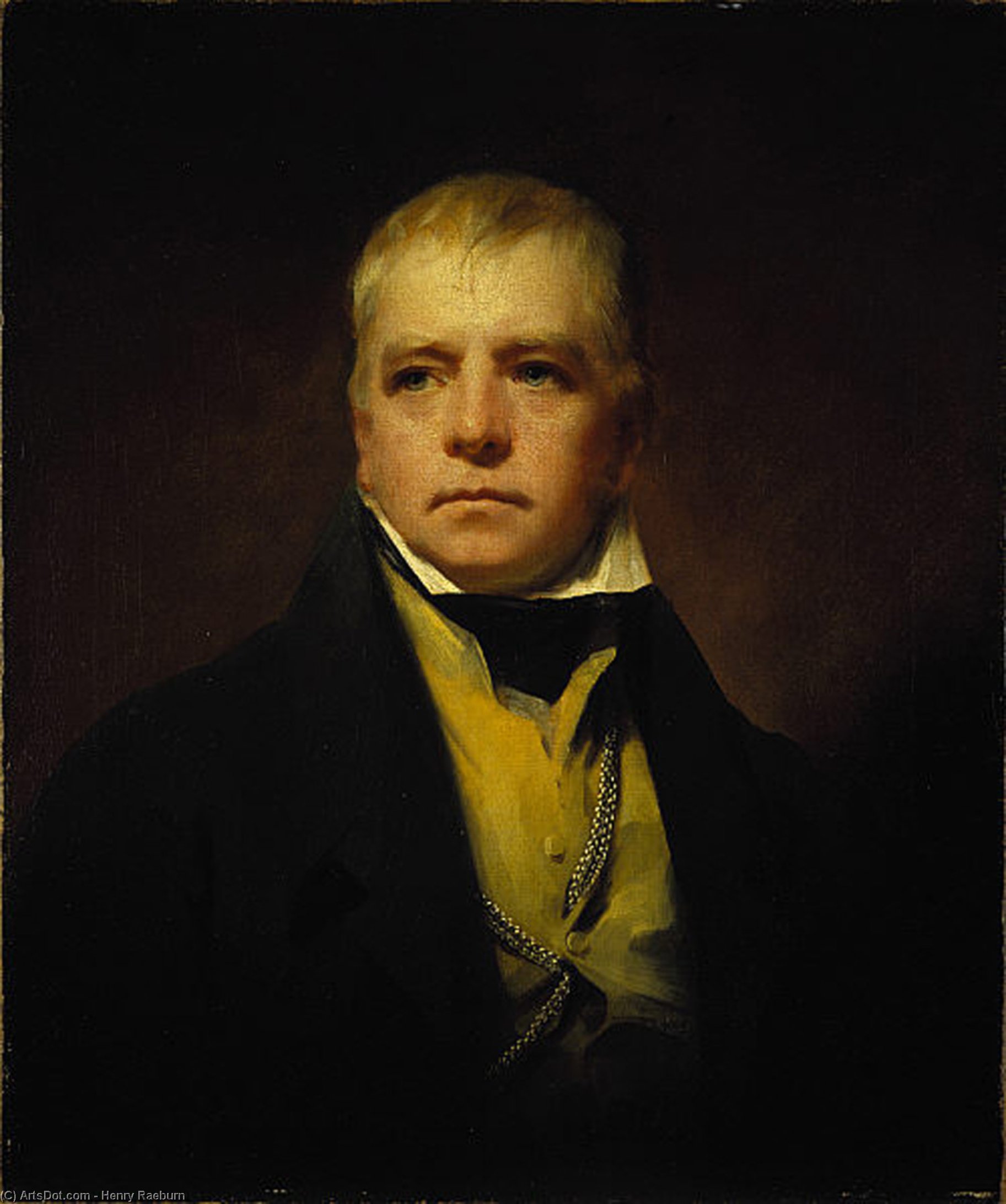 WikiOO.org - Encyclopedia of Fine Arts - Maalaus, taideteos Henry Raeburn - Sir Walter Scott