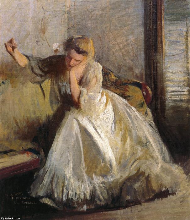 Wikioo.org - The Encyclopedia of Fine Arts - Painting, Artwork by Edmund Charles Tarbell - A Sketch