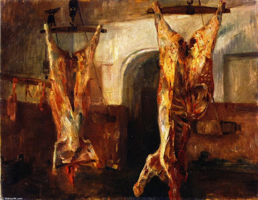 Wikioo.org - The Encyclopedia of Fine Arts - Painting, Artwork by Lovis Corinth (Franz Heinrich Louis) - Slaughtered Calves