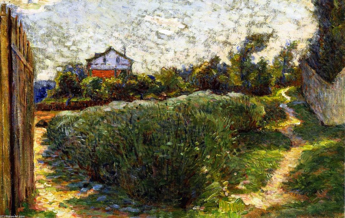 Wikioo.org - The Encyclopedia of Fine Arts - Painting, Artwork by Marie Bracqemond - Small Landscape with House