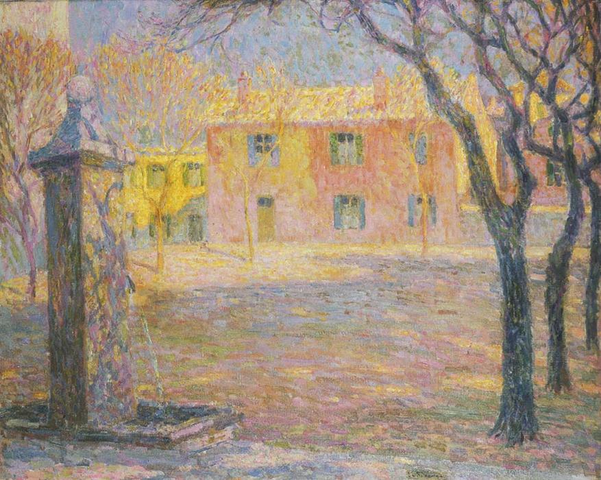 WikiOO.org - Encyclopedia of Fine Arts - Lukisan, Artwork Henri Eugène Augustin Le Sidaner - Small Villa