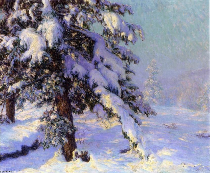Wikioo.org - The Encyclopedia of Fine Arts - Painting, Artwork by Walter Launt Palmer - Snow Laden