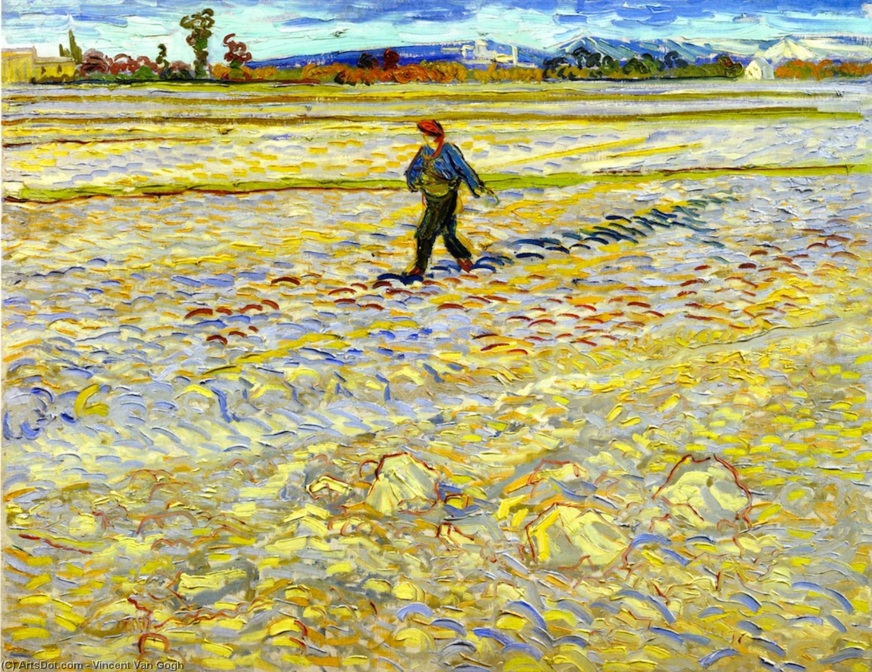 WikiOO.org – 美術百科全書 - 繪畫，作品 Vincent Van Gogh -  的 sower