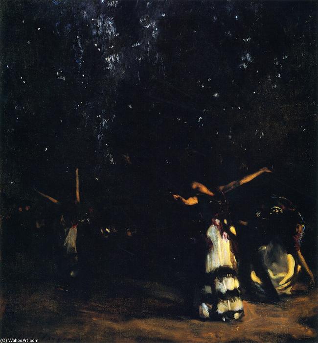 WikiOO.org - אנציקלופדיה לאמנויות יפות - ציור, יצירות אמנות John Singer Sargent - The Spanish Dancer