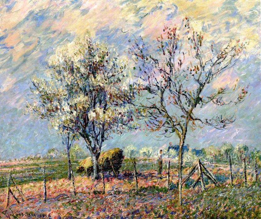Wikioo.org - The Encyclopedia of Fine Arts - Painting, Artwork by Gustave Loiseau - Spring