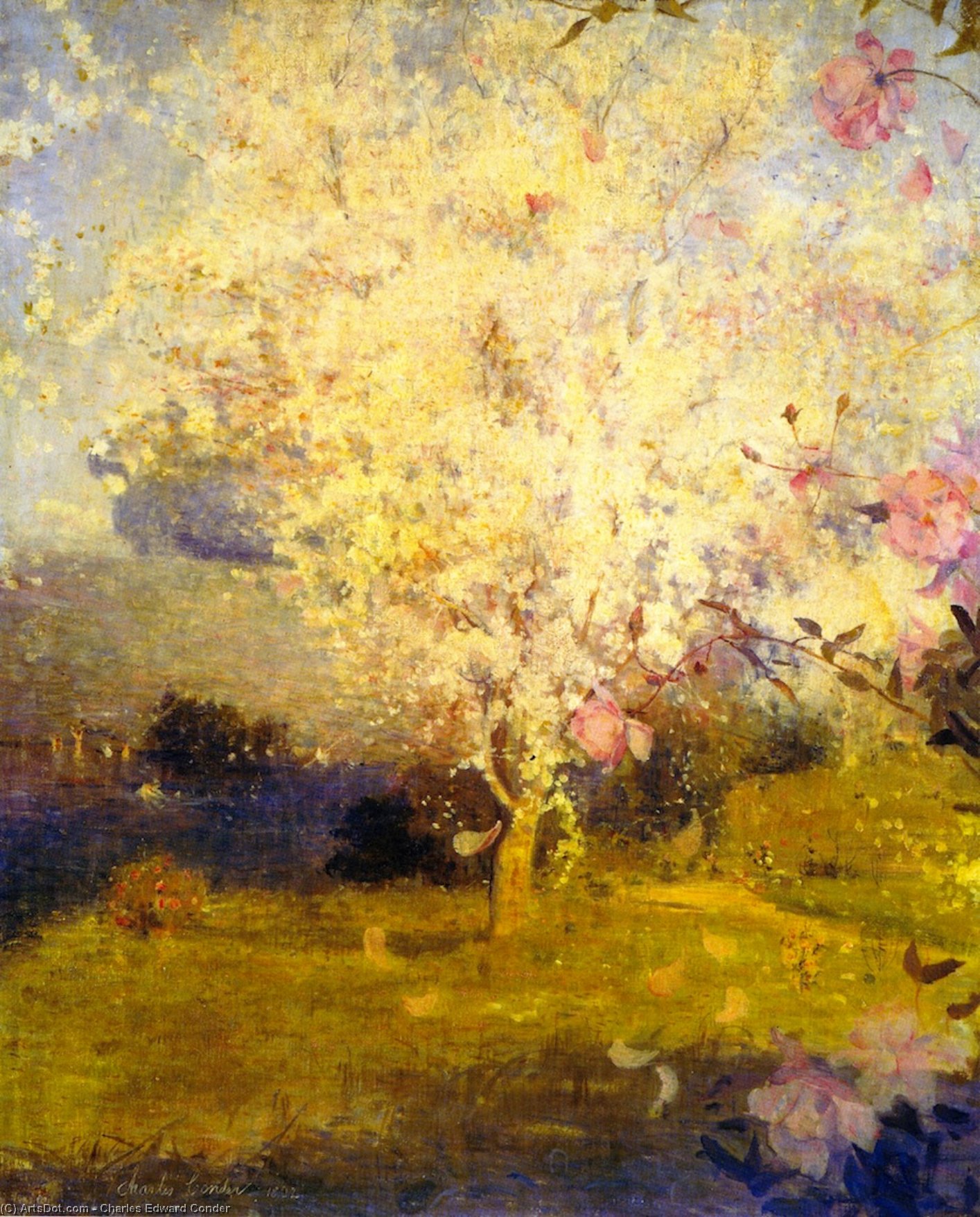 Wikioo.org - The Encyclopedia of Fine Arts - Painting, Artwork by Charles Edward Conder - Springime