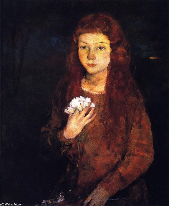 Wikioo.org - The Encyclopedia of Fine Arts - Painting, Artwork by Charles Webster Hawthorne - Spring Maiden