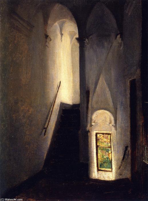 Wikioo.org – La Enciclopedia de las Bellas Artes - Pintura, Obras de arte de John Singer Sargent - Escalera