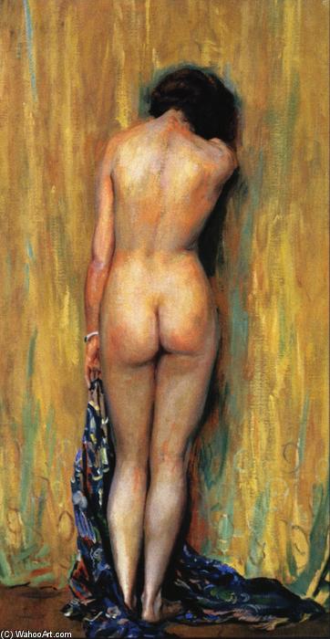 WikiOO.org - Encyclopedia of Fine Arts - Målning, konstverk Guy Orlando Rose - Standing Nude