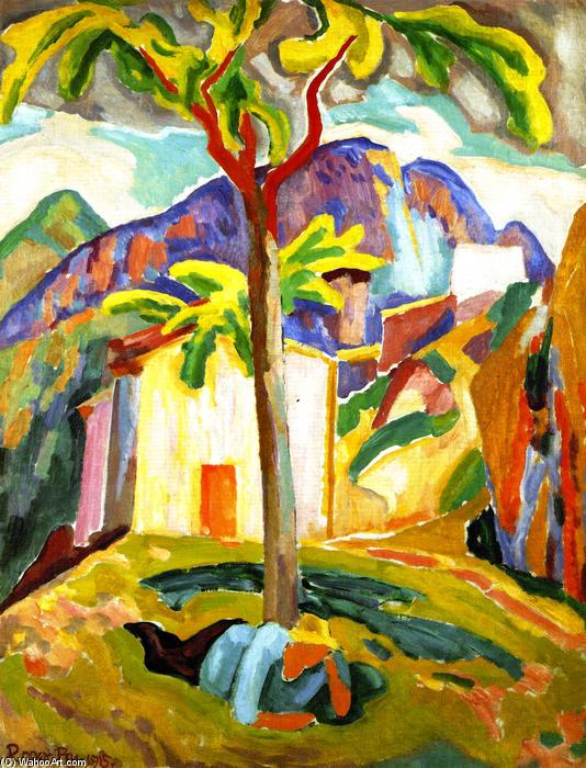 Wikioo.org - The Encyclopedia of Fine Arts - Painting, Artwork by Roger Fry - Ste Agnès, South of France