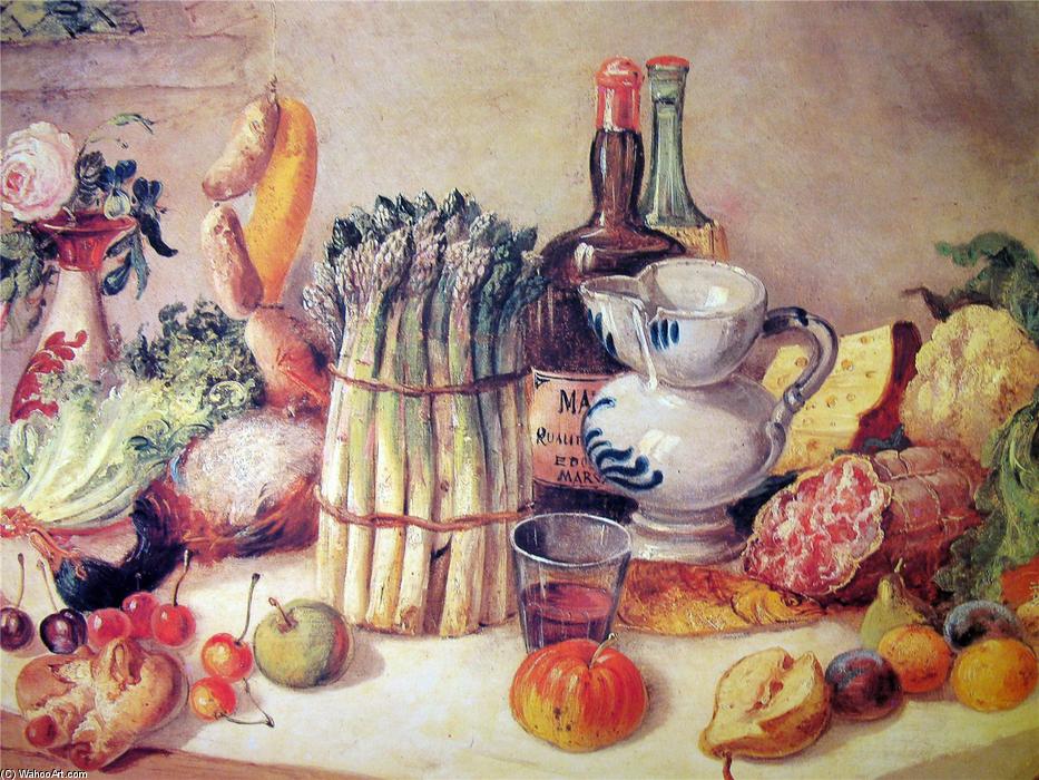 Wikioo.org - The Encyclopedia of Fine Arts - Painting, Artwork by Giovanni Segantini - Still life