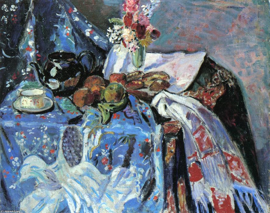 Wikioo.org - The Encyclopedia of Fine Arts - Painting, Artwork by Alfred Henry Maurer - Still LIfe