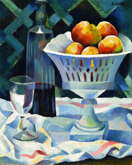 Wikioo.org - Bách khoa toàn thư về mỹ thuật - Vẽ tranh, Tác phẩm nghệ thuật Andre Lhote - Still LIfe with Bowl of Fruit
