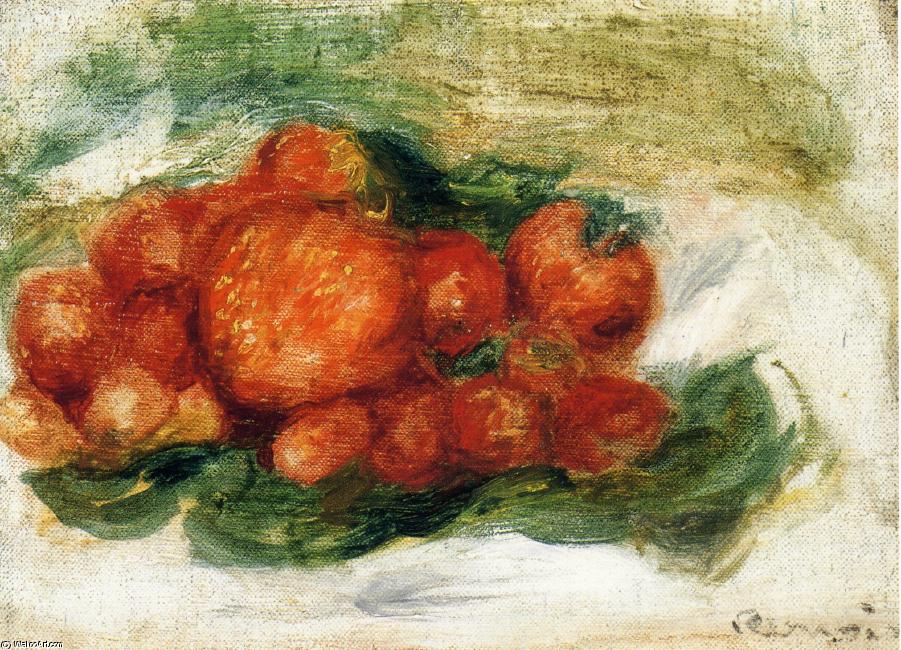 Wikioo.org - The Encyclopedia of Fine Arts - Painting, Artwork by Pierre-Auguste Renoir - Still Life with Strawberries