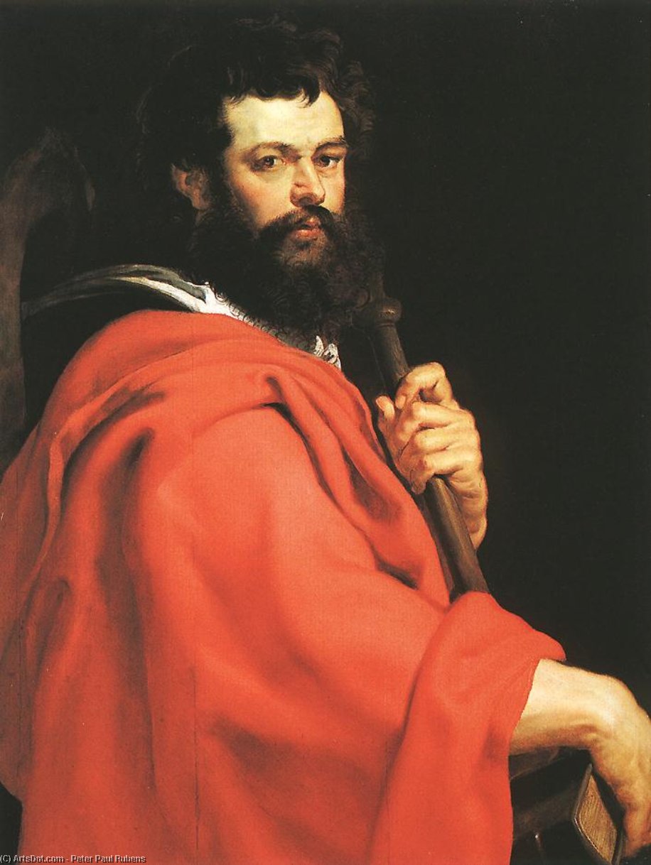 Wikioo.org - สารานุกรมวิจิตรศิลป์ - จิตรกรรม Peter Paul Rubens - St. James the Apostle