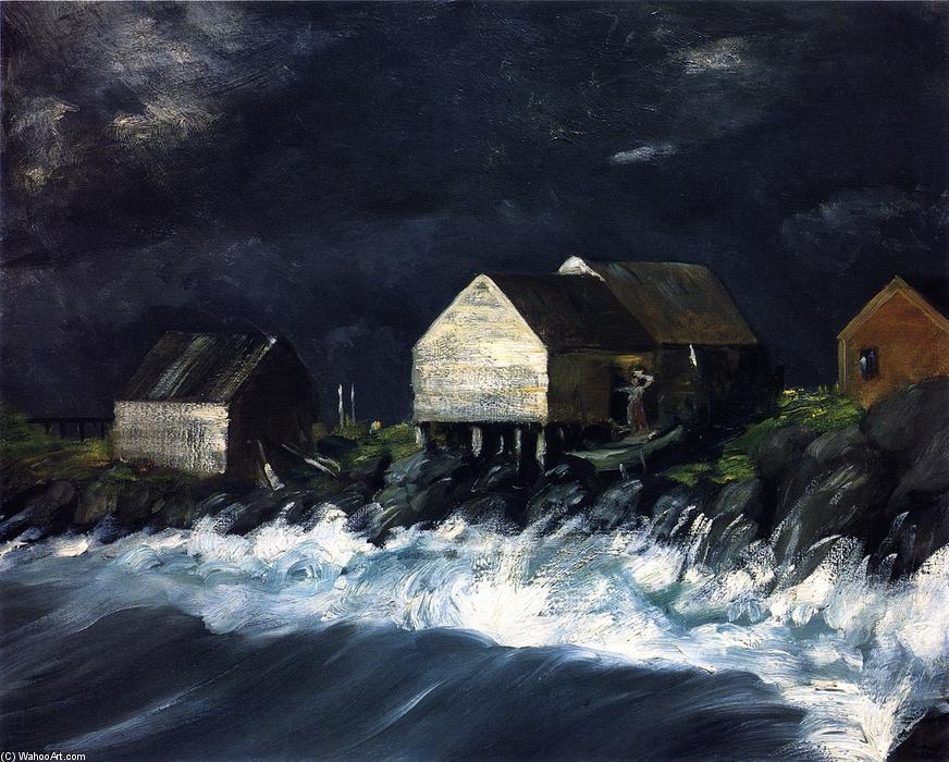 Wikioo.org - The Encyclopedia of Fine Arts - Painting, Artwork by Robert Henri - Storm Tide