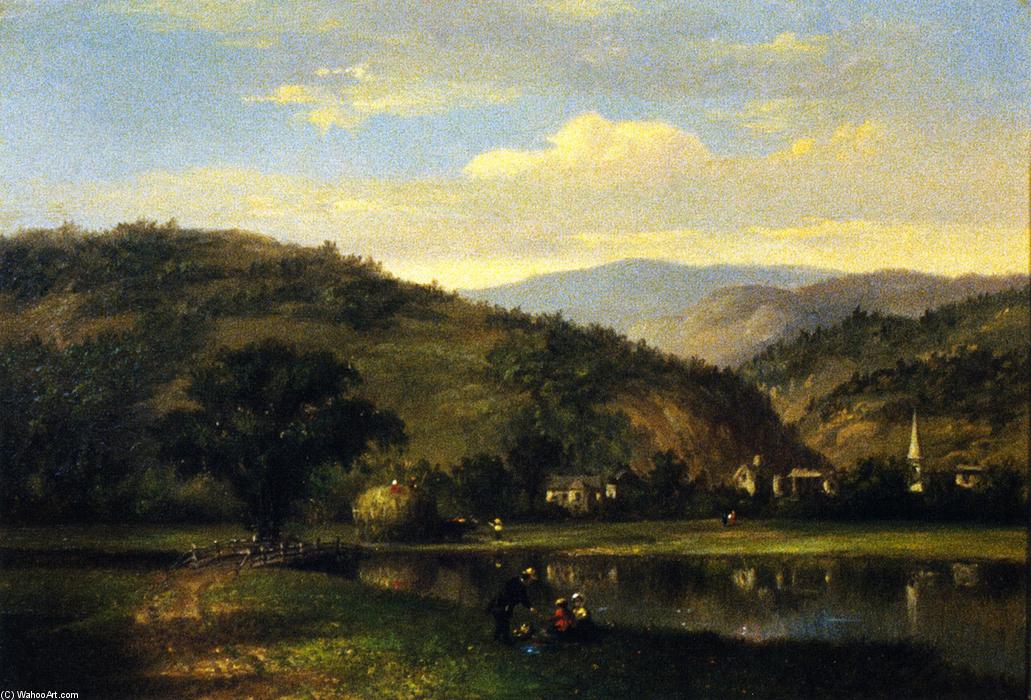 Wikioo.org - The Encyclopedia of Fine Arts - Painting, Artwork by Robert Spear Dunning - Stowe, Vermont