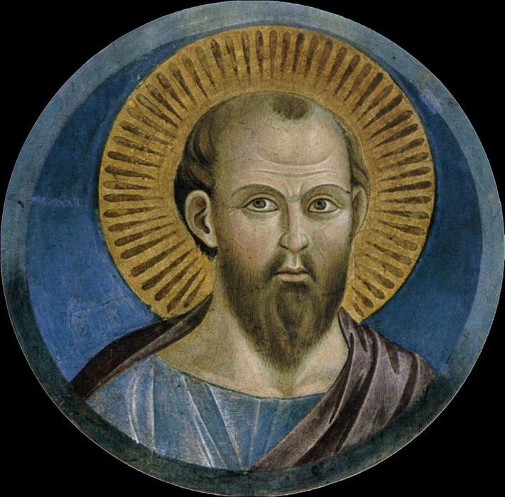 WikiOO.org - Enciclopedia of Fine Arts - Pictura, lucrări de artă Giotto Di Bondone - St Peter (Upper Church, San Francesco, Assisi)