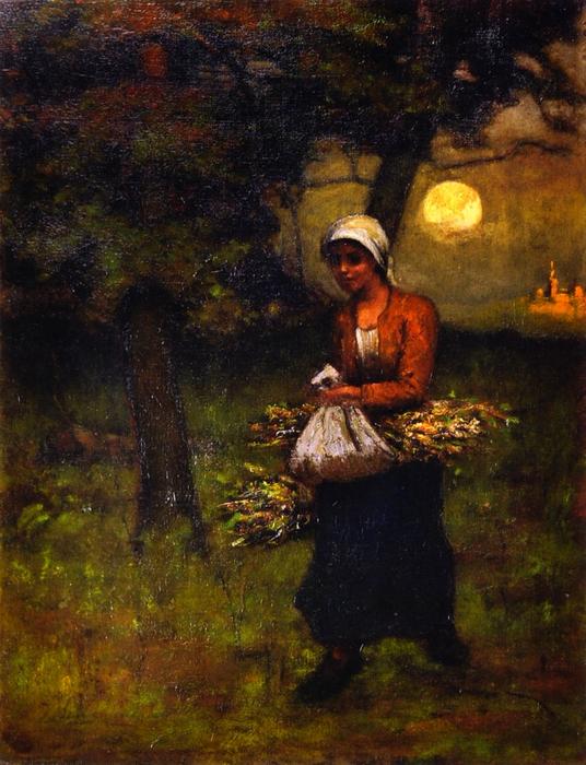 WikiOO.org - Encyclopedia of Fine Arts - Maleri, Artwork Elliott Dangerfield - Straw Woman