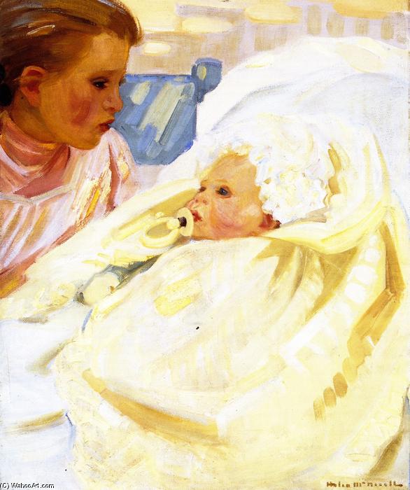 Wikioo.org - The Encyclopedia of Fine Arts - Painting, Artwork by Helen Galloway Mcnicoll - Study of a Child