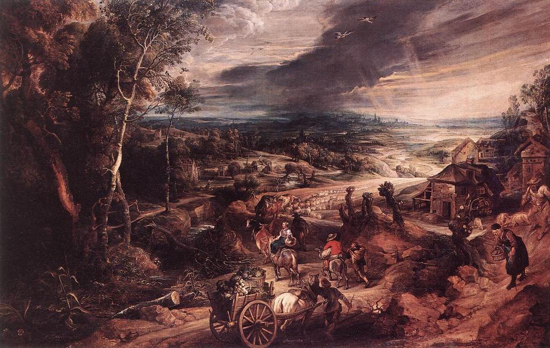 WikiOO.org - Enciclopédia das Belas Artes - Pintura, Arte por Peter Paul Rubens - Summer