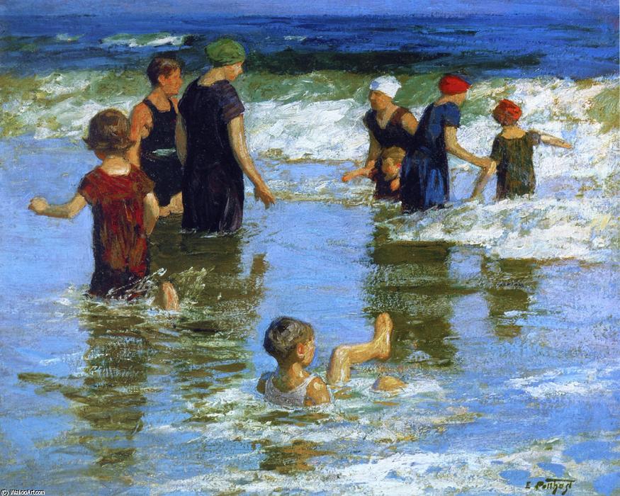WikiOO.org - Güzel Sanatlar Ansiklopedisi - Resim, Resimler Edward Henry Potthast - Summer Pleasures
