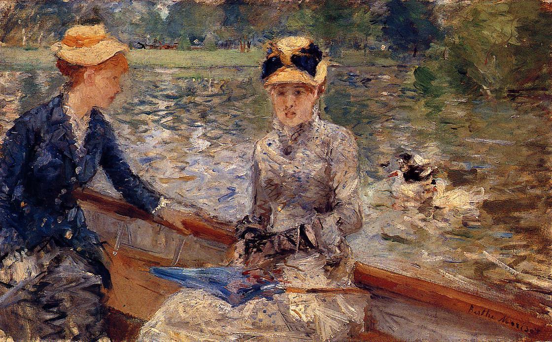 WikiOO.org - אנציקלופדיה לאמנויות יפות - ציור, יצירות אמנות Berthe Morisot - A Summer's Day