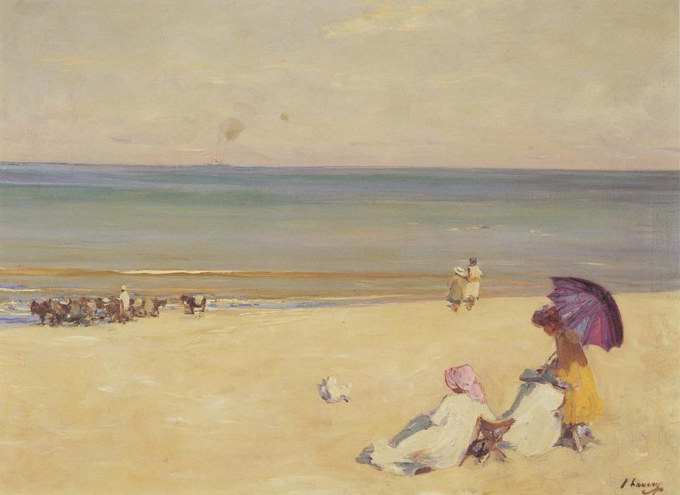 Wikioo.org - The Encyclopedia of Fine Arts - Painting, Artwork by John Lavery - A Summer's Day