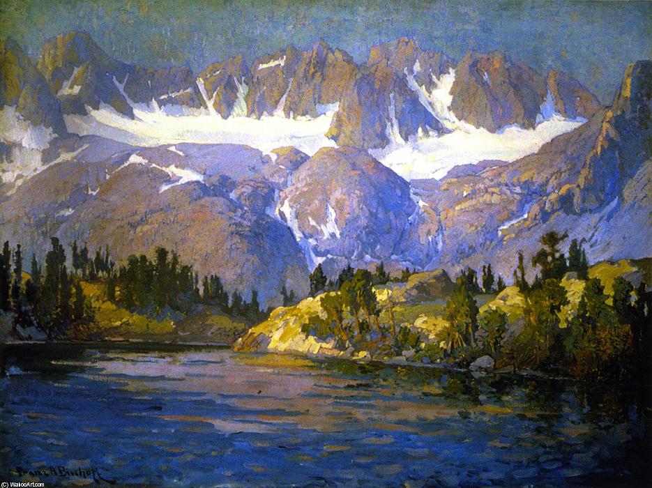 WikiOO.org - Encyclopedia of Fine Arts - Schilderen, Artwork Franz Bischoff - Summit Lake