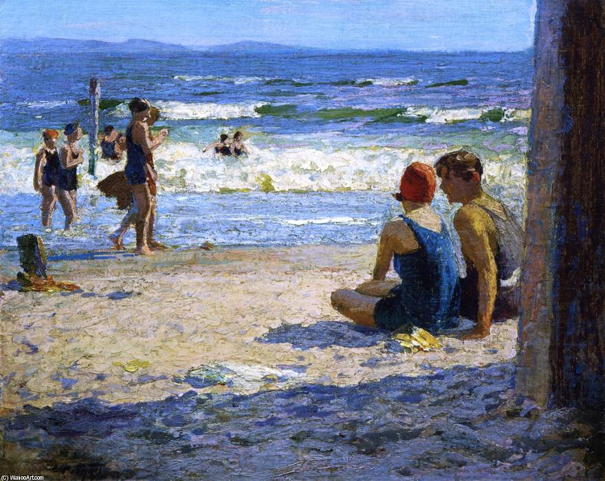 WikiOO.org - Encyclopedia of Fine Arts - Maľba, Artwork Edward Henry Potthast - Sun and Shade