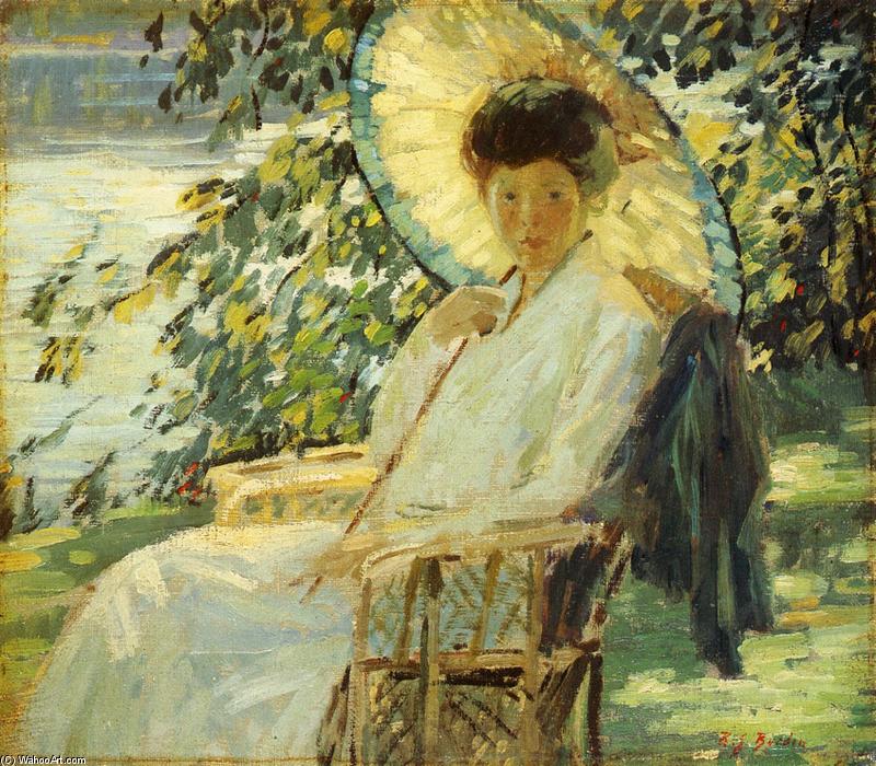 WikiOO.org - Encyclopedia of Fine Arts - Maleri, Artwork Rae Sloan Bredin - Sunlight and Shadow