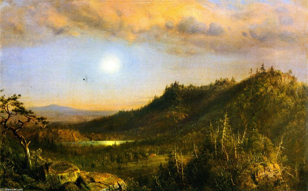 Wikioo.org - The Encyclopedia of Fine Arts - Painting, Artwork by Frederic Edwin Church - Sunset