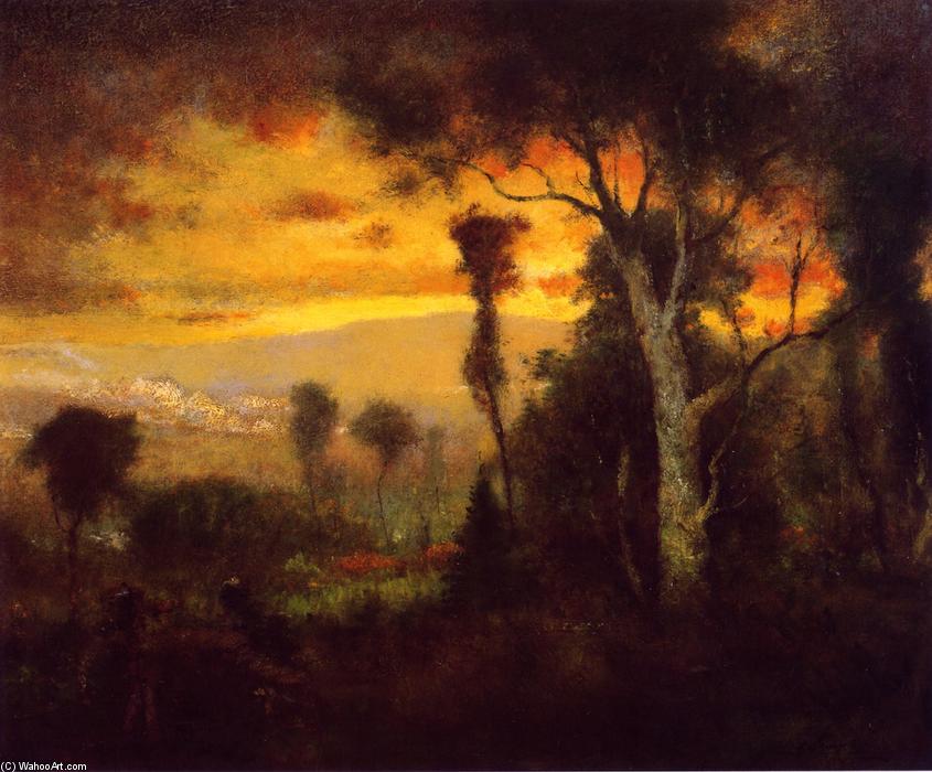 WikiOO.org - دایره المعارف هنرهای زیبا - نقاشی، آثار هنری Elliott Dangerfield - Sunset Glory