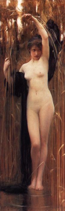 Wikioo.org - The Encyclopedia of Fine Arts - Painting, Artwork by Arthur Hacker - The Syrinx