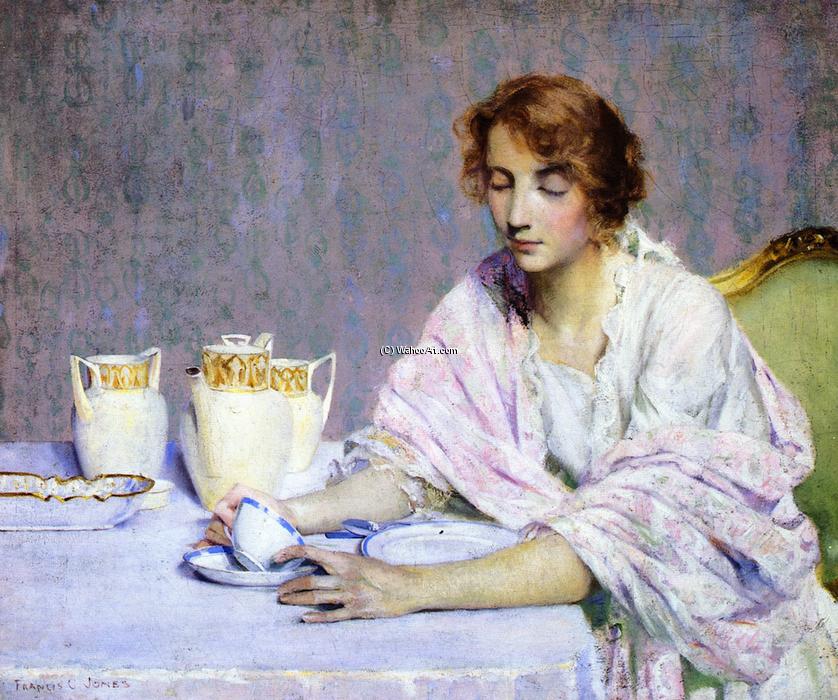 Wikioo.org - Encyklopedia Sztuk Pięknych - Malarstwo, Grafika Francis Coates Jones - Tea Leaves