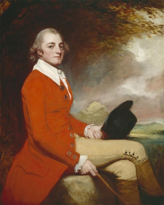 Wikioo.org - The Encyclopedia of Fine Arts - Painting, Artwork by George Romney - Thomas Grove of Ferne