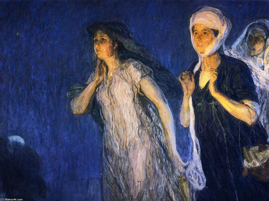 Wikioo.org - The Encyclopedia of Fine Arts - Painting, Artwork by Henry Ossawa Tanner - The Three Marys