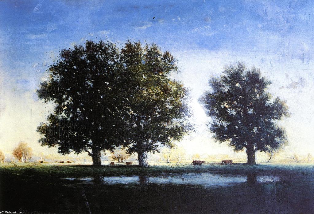 Wikioo.org - Bách khoa toàn thư về mỹ thuật - Vẽ tranh, Tác phẩm nghệ thuật Gilbert Munger - Three Trees