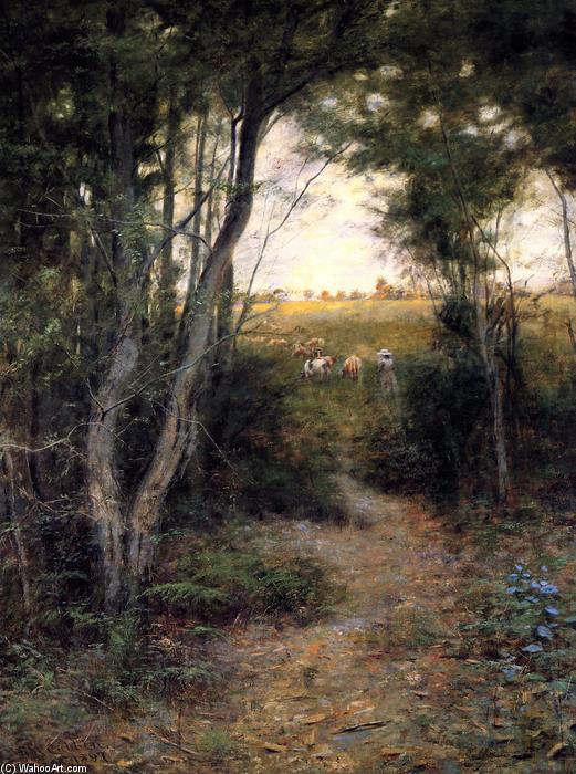 Wikioo.org - The Encyclopedia of Fine Arts - Painting, Artwork by Frederick Mccubbin - Ti-Tree Glade