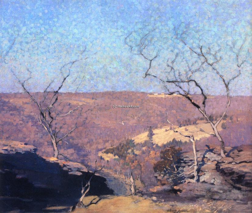 Wikioo.org - The Encyclopedia of Fine Arts - Painting, Artwork by Robert Spencer - Tohicken Valley, Point Pleasant, Pennsylvania