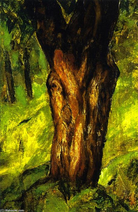 WikiOO.org - Encyclopedia of Fine Arts - Lukisan, Artwork Alfred Henry Maurer - Tree