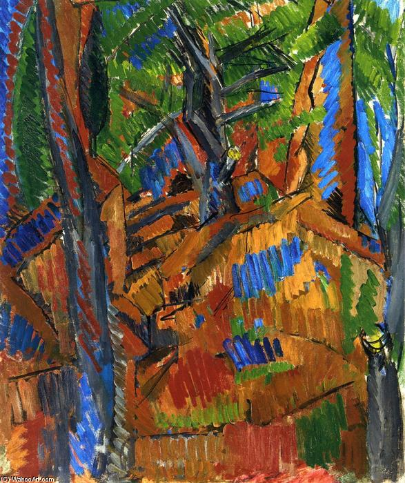 WikiOO.org - Енциклопедия за изящни изкуства - Живопис, Произведения на изкуството Raoul Dufy - Trees