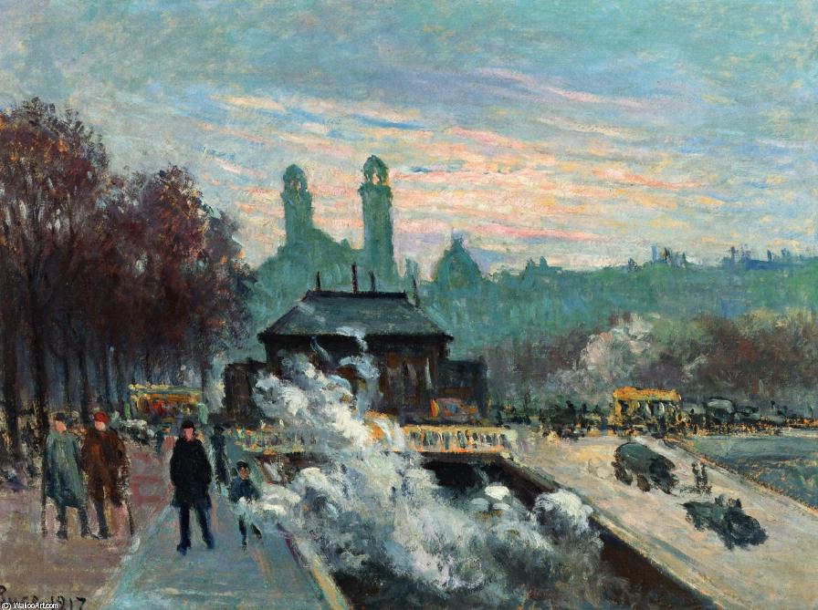 Wikioo.org - The Encyclopedia of Fine Arts - Painting, Artwork by Maximilien Luce - The Trocadero