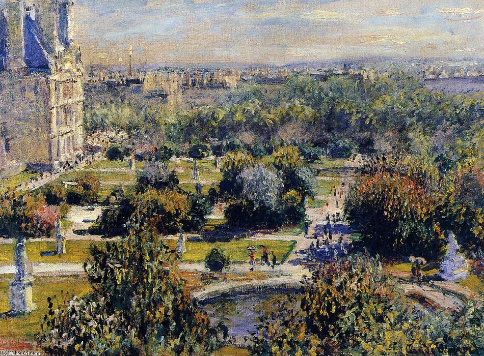 WikiOO.org - Encyclopedia of Fine Arts - Maleri, Artwork Claude Monet - The Tuileries (study)