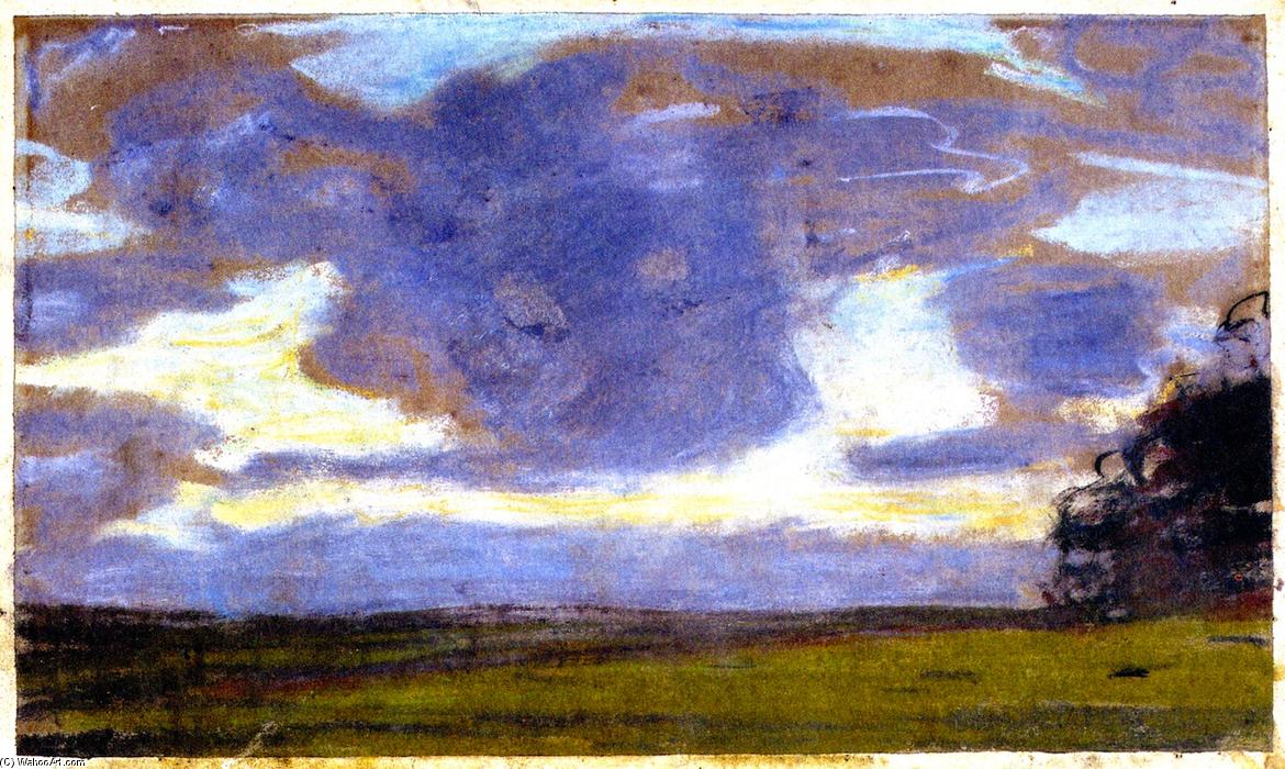 WikiOO.org - Enciklopedija dailės - Tapyba, meno kuriniai Claude Monet - Twilight