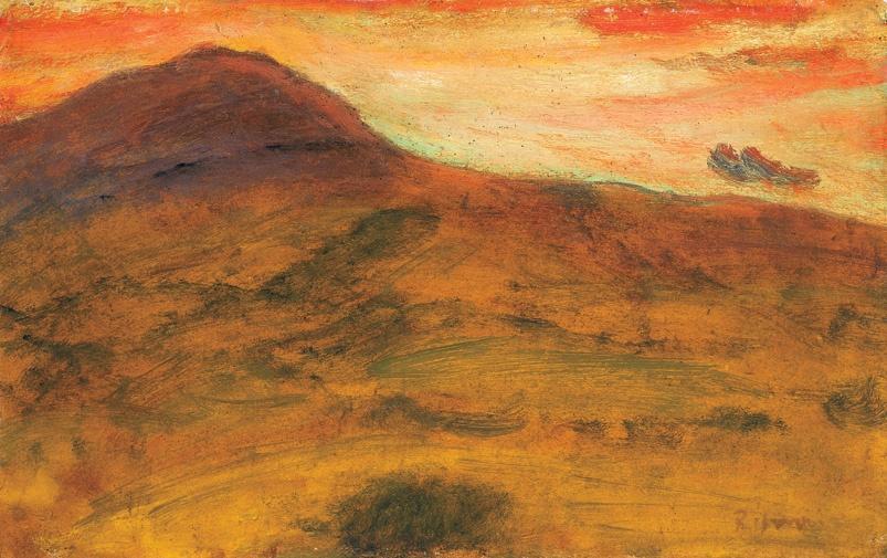 Wikioo.org – L'Enciclopedia delle Belle Arti - Pittura, Opere di Jozsef Rippl Ronai - Crepuscolo a Banyuls sur Mer