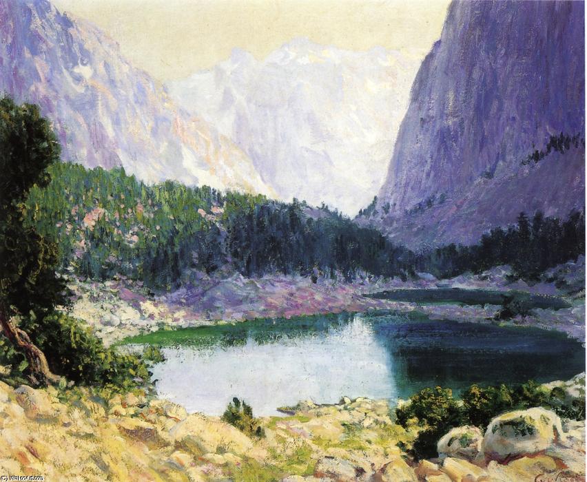 Wikioo.org - The Encyclopedia of Fine Arts - Painting, Artwork by Guy Orlando Rose - Twin Lakes, High Sierra