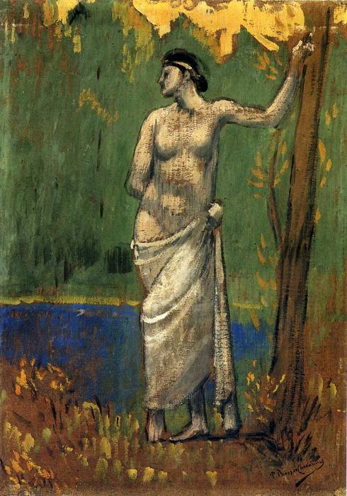 Wikioo.org - The Encyclopedia of Fine Arts - Painting, Artwork by Pierre Puvis De Chavannes - Untitled
