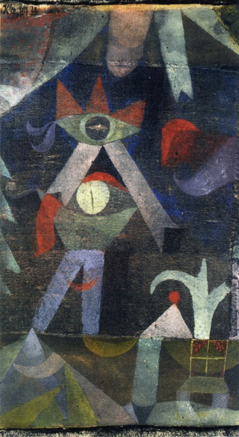 Wikioo.org - The Encyclopedia of Fine Arts - Painting, Artwork by Paul Klee - Untitled