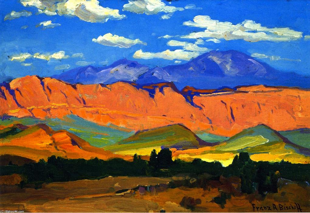 Wikioo.org - The Encyclopedia of Fine Arts - Painting, Artwork by Franz Bischoff - Utah Range